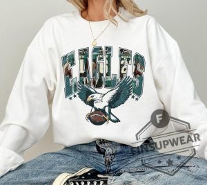 Vintage Philadelphia Eagles Football Shirts Hoodies Sweatshirt Near Me Retro Bird Gang Outfit Jersey Unique New finsupwear 1 1