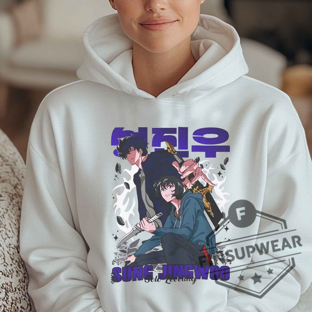 Solo Leveling Sung Jinwoo Horror Anime Manga Black Gifts Shirt All Size Tshirt Sweatshirt Hoodie 11 Solo Leveling Sung Jinwoo Horror Anime Manga Black Gifts Shirt All Size T-Shirt Sweatshirt hoodie