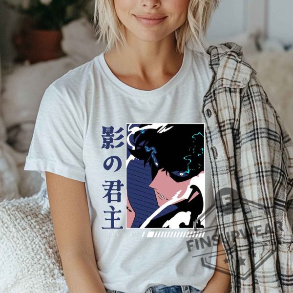 Solo Leveling Sung Jinwoo Liu Zhigang Anime Gift Anime Unisex Solo Leveling Tshirt Sweatshirt Hoodie finsupwear 2