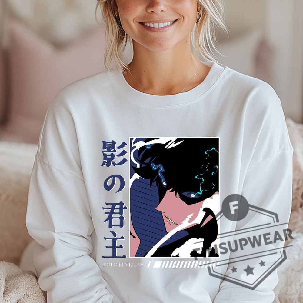 Solo Leveling Sung Jinwoo Liu Zhigang Anime Gift Anime Unisex Solo Leveling Tshirt Sweatshirt Hoodie 9 Solo Leveling Sung Jinwoo Liu Zhigang Anime Gift Anime Unisex Solo Leveling T-Shirt Sweatshirt hoodie