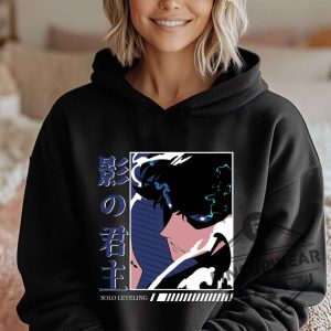 Solo Leveling Sung Jinwoo Liu Zhigang Anime Gift Anime Unisex Solo Leveling Tshirt Sweatshirt Hoodie finsupwear 5