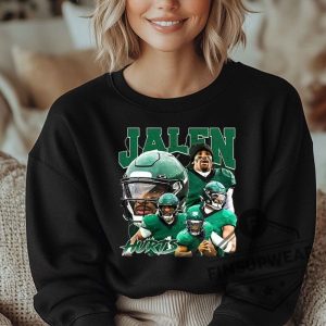 Jalen Hurts Sweat Unisex Comfort Tshirt Sweatshirt Hoodie finsupwear 3