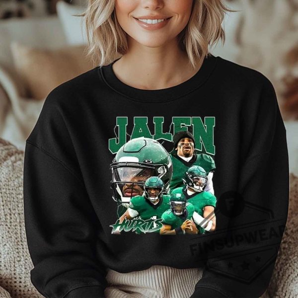 Jalen Hurts Sweat Unisex Comfort Tshirt Sweatshirt Hoodie finsupwear 3
