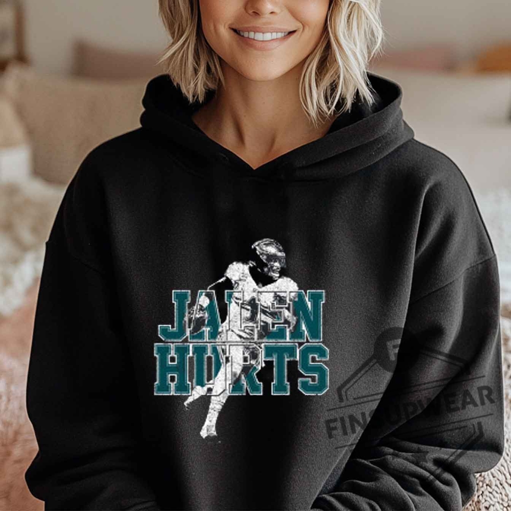 Jalen Hurts Crewneck Tshirt Sweatshirt Hoodie 10 jalen hurts Crewneck T-shirt Sweatshirt hoodie