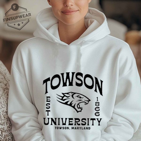 Towson University Est 1866 Shirt Tshirt Sweatshirt Hoodie finsupwear 4