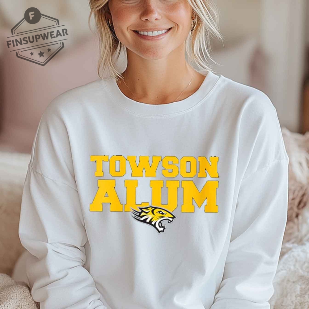 Womens Towson University Tigers Towson Alumni Vneck Shirt Tshirt Sweatshirt Hoodie 8 Womens Towson University Tigers Towson Alumni V-Neck Shirt T-shirt Sweatshirt hoodie
