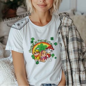 Tstars Boys Happy St Patricks Day Paw Patrol Gift Official Proud Irish Kids Cute Gift Irish Toddler Shirt Tshirt Sweatshirt Hoodie finsupwear 2