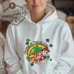 Tstars Boys Happy St Patricks Day Paw Patrol Gift Official Proud Irish Kids Cute Gift Irish Toddler Shirt Tshirt Sweatshirt Hoodie finsupwear 5