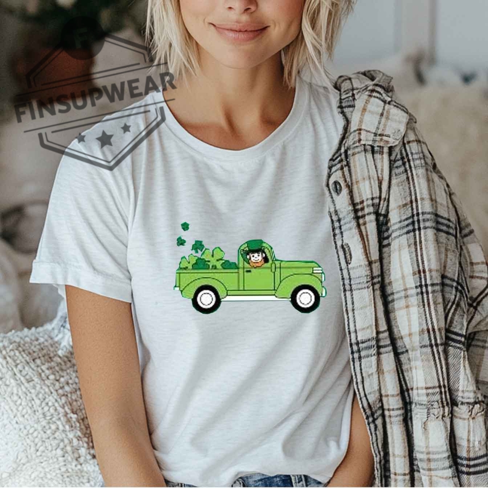 St. Patricks Day Leprechaun Truck Graphic Shirt Tshirt Sweatshirt Hoodie 6 St. Patricks Day Leprechaun Truck Graphic Shirt Tshirt Sweatshirt Hoodie finsupwear 2