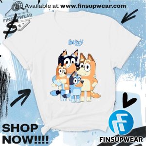 Bluey Family Unisex Shirt Tshirt Sweatshirt Hoodie finsupwear 5 1