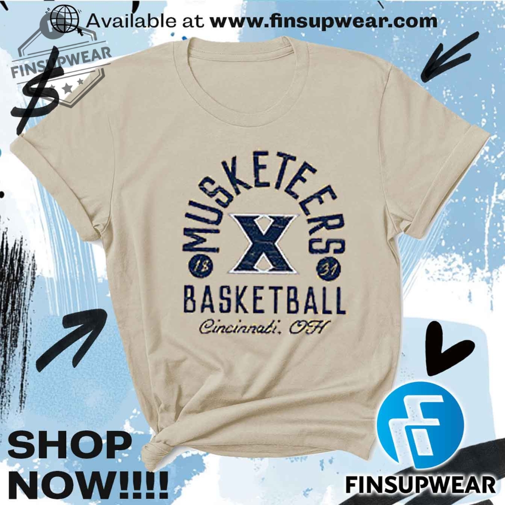 Xavier University Musketeers Basketball Short Sleeve Unisex Shirt Tshirt Sweatshirt Hoodie 5 Xavier University Musketeers Short Sleeve Unisex Shirt T-shirt Sweatshirt hoodie