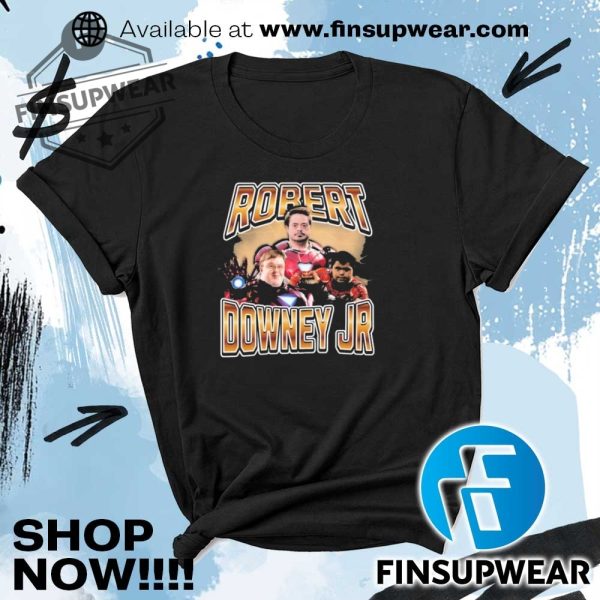 Robert Downey Jr Iron Man Tony Stark Tshirts Hoodie Sweater finsupwear 1