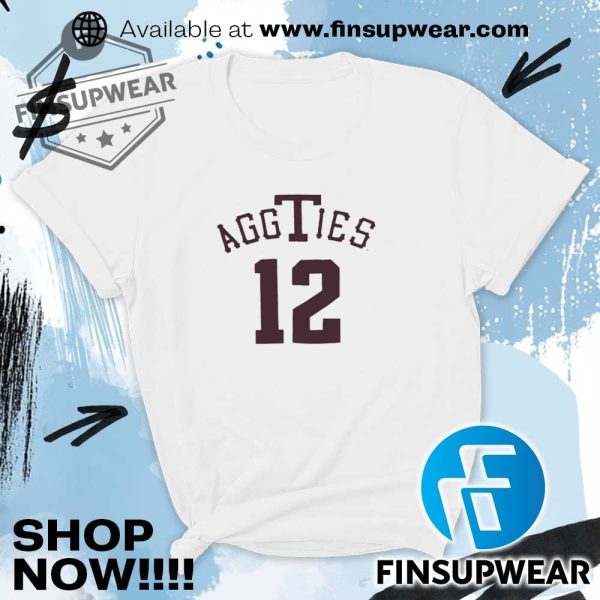Aggties 12 Shirt Hoodie Sweatshirt Sweater finsupwear 2