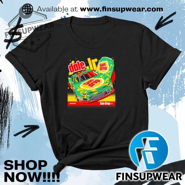 Dale Earnhardt Jr. Jr Motorsports Official Team Sun Drop Hoodie Sweatshirt Sweater finsupwear 1