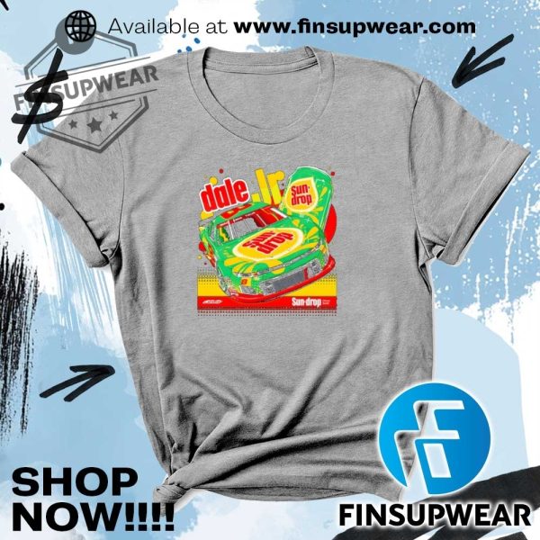 Dale Earnhardt Jr. Jr Motorsports Official Team Sun Drop Hoodie Sweatshirt Sweater finsupwear 2