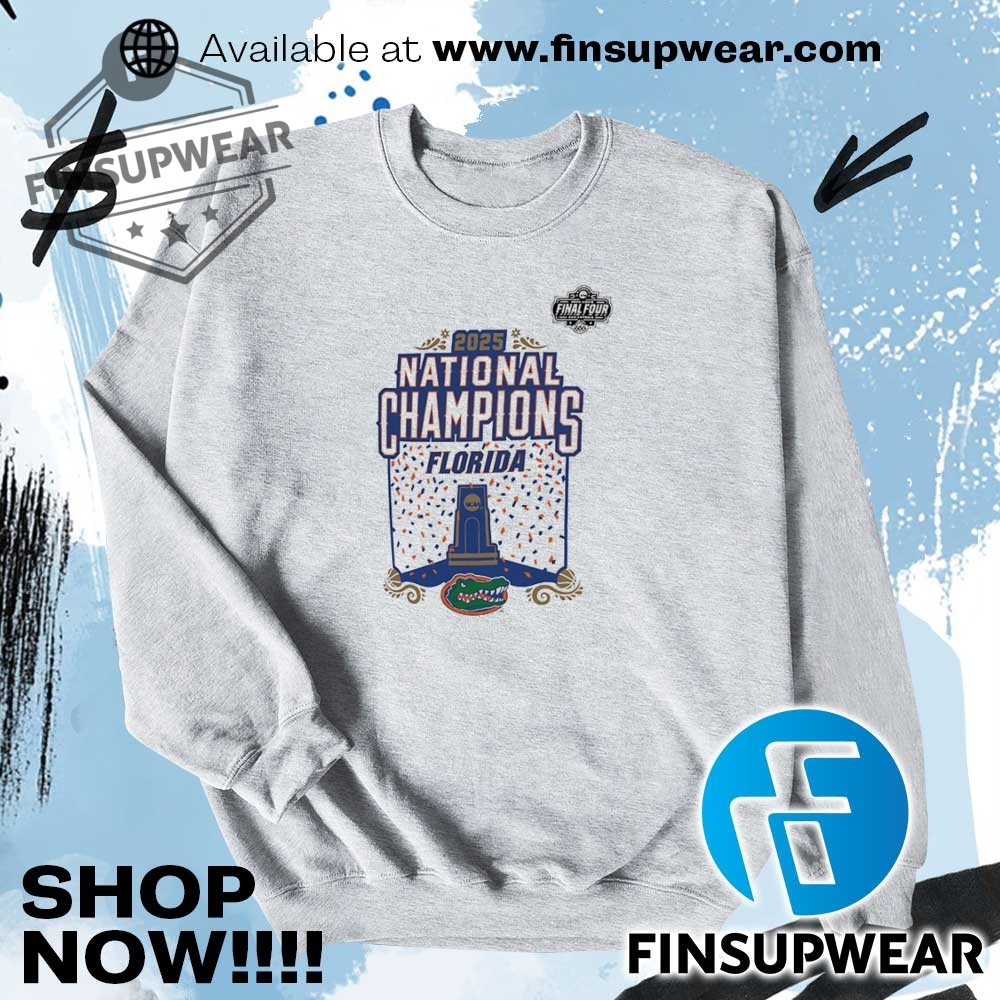 Florida Gators 2025 Ncaa Mens Basketball National Champions Expressive Shirt Tshirt Hoodie Sweatshirt Sweater 9 Florida Gators Fanaticity 2025 National Champions NCAA Division I Men’s Basketball San Antonio TX Shirt T-Shirt Hoodie Sweatshirt Sweater