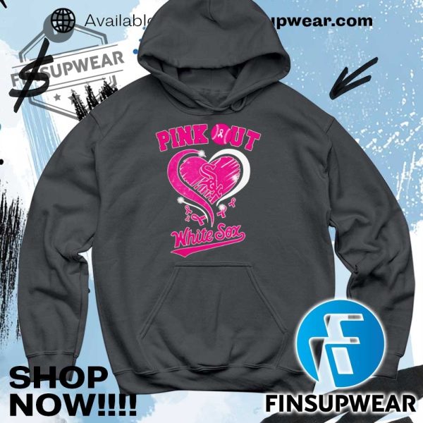 Chicago White Sox Pink Out Mlb Pink Ribbon Shirt Hoodie Sweatshirt Sweater finsupwear 5