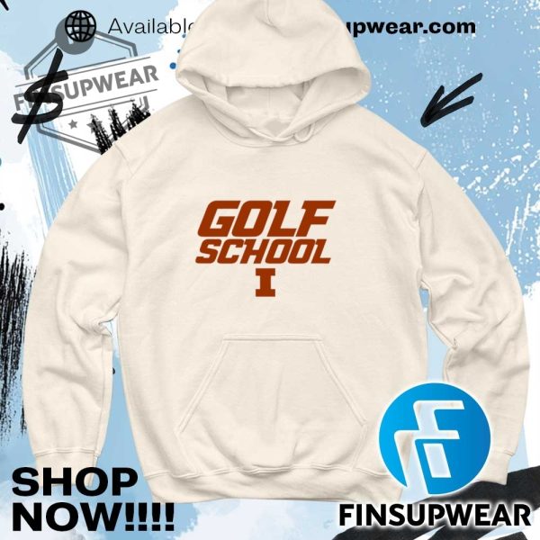 Golf School Illinois Shirt Hoodie Long Sleeve Mug finsupwear 6