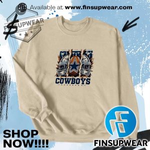 Dallas Cowboys Helmet Shirt Hoodie Sweatshirt Sweater finsupwear 5