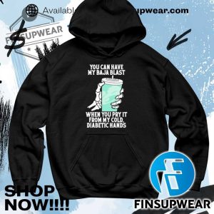 Baja Blast Cold Diabetic Hands Skeleton Shirt Hoodie Sweatshirt Sweater Vintage finsupwear 4