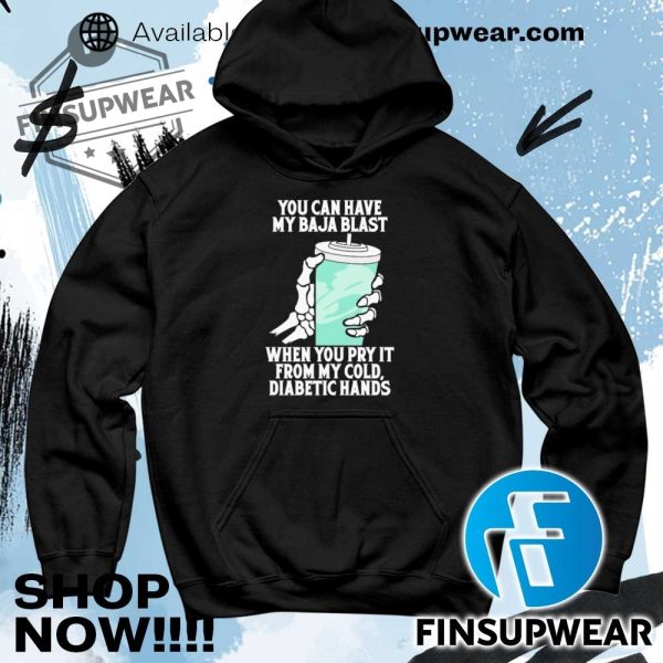 Baja Blast Cold Diabetic Hands Skeleton Shirt Hoodie Sweatshirt Sweater Vintage finsupwear 4