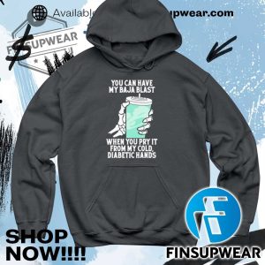 Baja Blast Cold Diabetic Hands Skeleton Shirt Hoodie Sweatshirt Sweater Vintage finsupwear 5