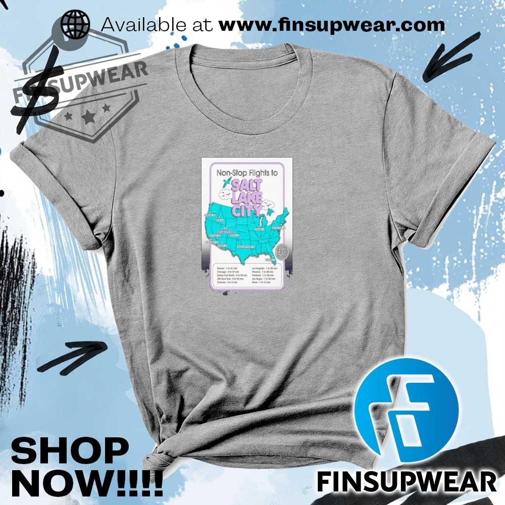 2025 Nonstop Poster Flights Salt Lake Cityportrait Shirt Hoodie Sweatshirt Sweater Vintage 6 2025 Non-Stop Poster Flights Salt Lake City-Portrait shirt hoodie sweatshirt sweater vintage