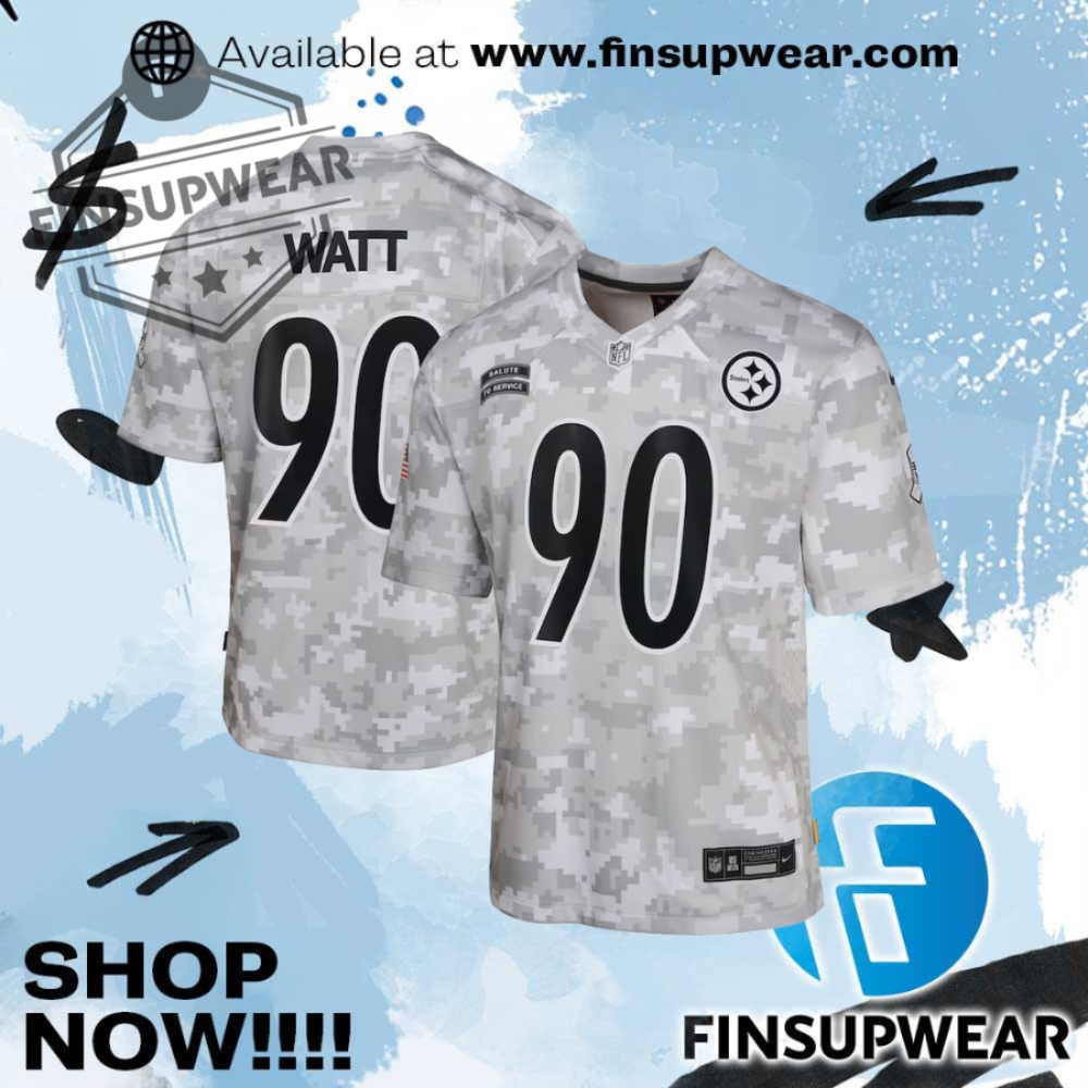 Youth Nike Steelers T.J. Watt 2024 Service Game Shirt 1 Youth Nike Steelers T.J. Watt 2024 Service Game Shirt TShirt