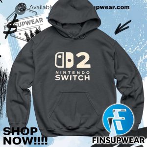 Nintendo Switch 02 Shirt Hoodie Long Sleeve Vintage finsupwear 5