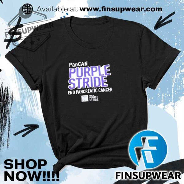 Pancan Purplestride And Pancreatic Cancer Shirt Hoodie Sweatshirt Sweater Crewneck finsupwear 1
