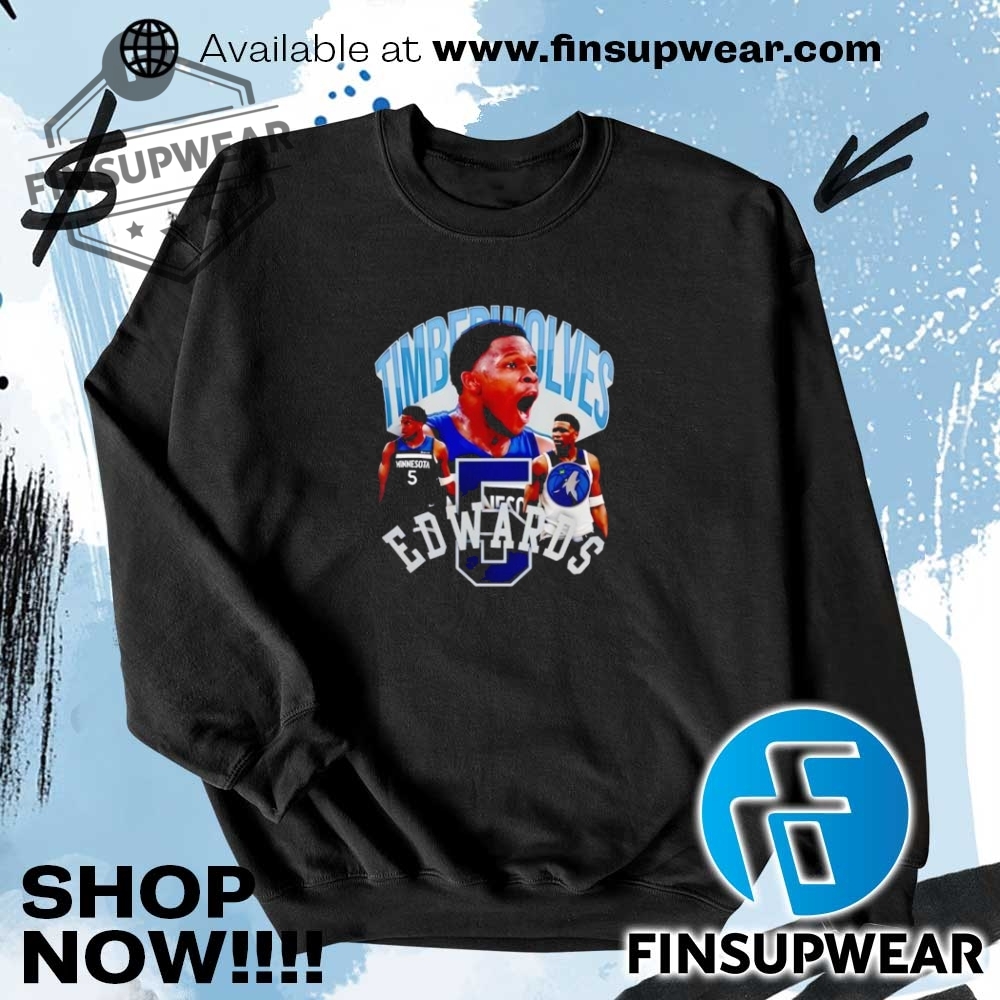 Anthony Edwards Minnesota Timberwolves Notorious 40 Shirt Hoodie Long Sleeve Retro Vintage 7 Anthony Edwards Minnesota Timberwolves Notorious 40 shirt hoodie long sleeve retro vintage