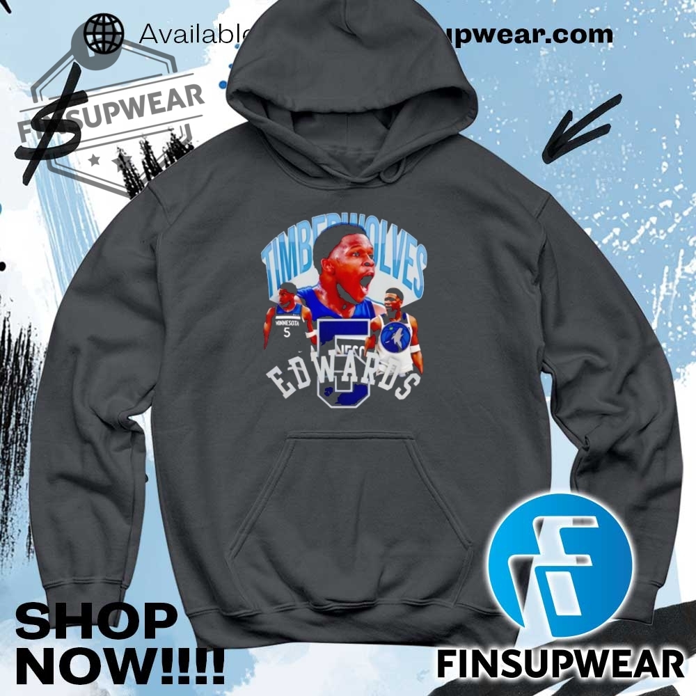 Anthony Edwards Minnesota Timberwolves Notorious 40 Shirt Hoodie Long Sleeve Retro Vintage 9 Anthony Edwards Minnesota Timberwolves Notorious 40 shirt hoodie long sleeve retro vintage