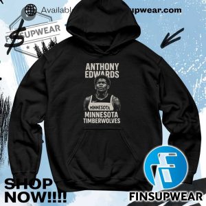 Anthony Edwards Minnesota Timberwolves Wolves Mvp Nba Shirt Hoodie Long Sleeve Retro Vintage finsupwear 4