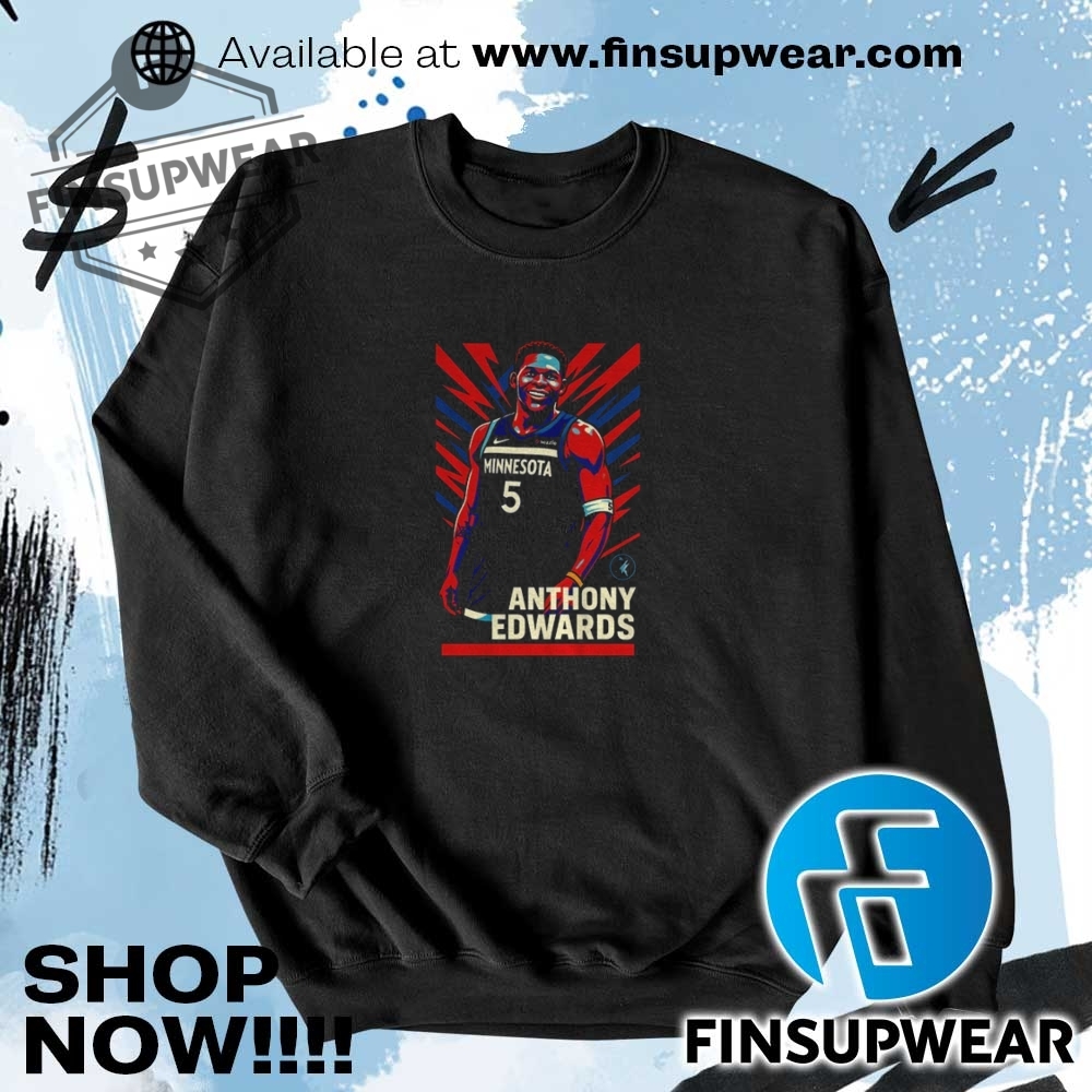 Anthony Edwards Minnesota Timberwolves Wolves Antman Nba Shirt Hoodie Long Sleeve Retro Vintage 7 Anthony Edwards Minnesota Timberwolves Wolves Antman NBA shirt hoodie long sleeve retro vintage
