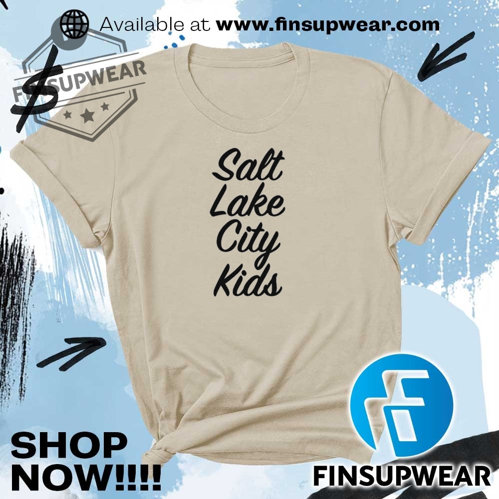 Salt Lake City Kids Shirts Hoodie Long Sleeve Crewneck 8 Salt Lake City Kids Shirts hoodie long sleeve crewneck