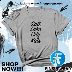 Salt Lake City Kids Shirts Hoodie Long Sleeve Crewneck finsupwear 5