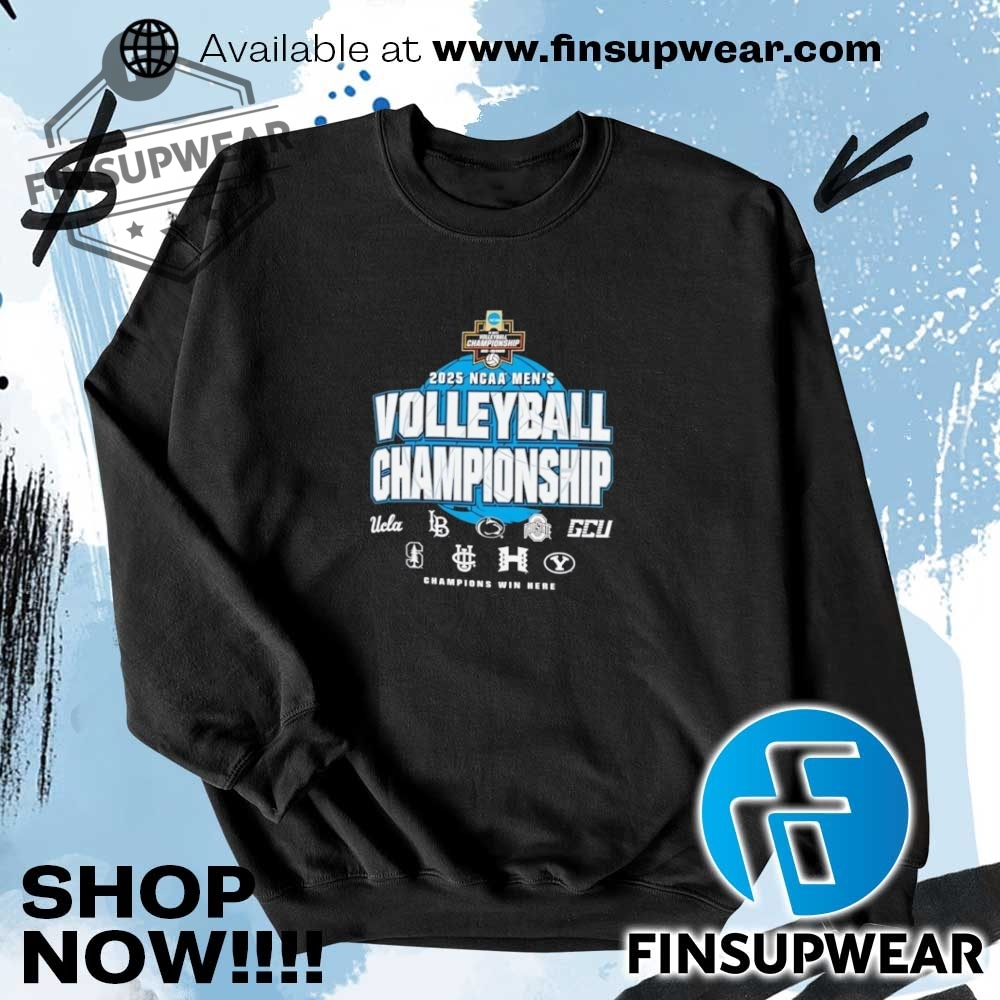 Ncaa Mens Volleyball Championship 2025 Shirt Hoodie Long Sleeve Crewneck 7 NCAA Men’s Volleyball Championship 2025 shirt hoodie long sleeve Crewneck