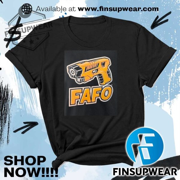 Gun Fafo Shirt Hoodie Sweatshirt Sweater Crewneck Vintage finsupwear 1
