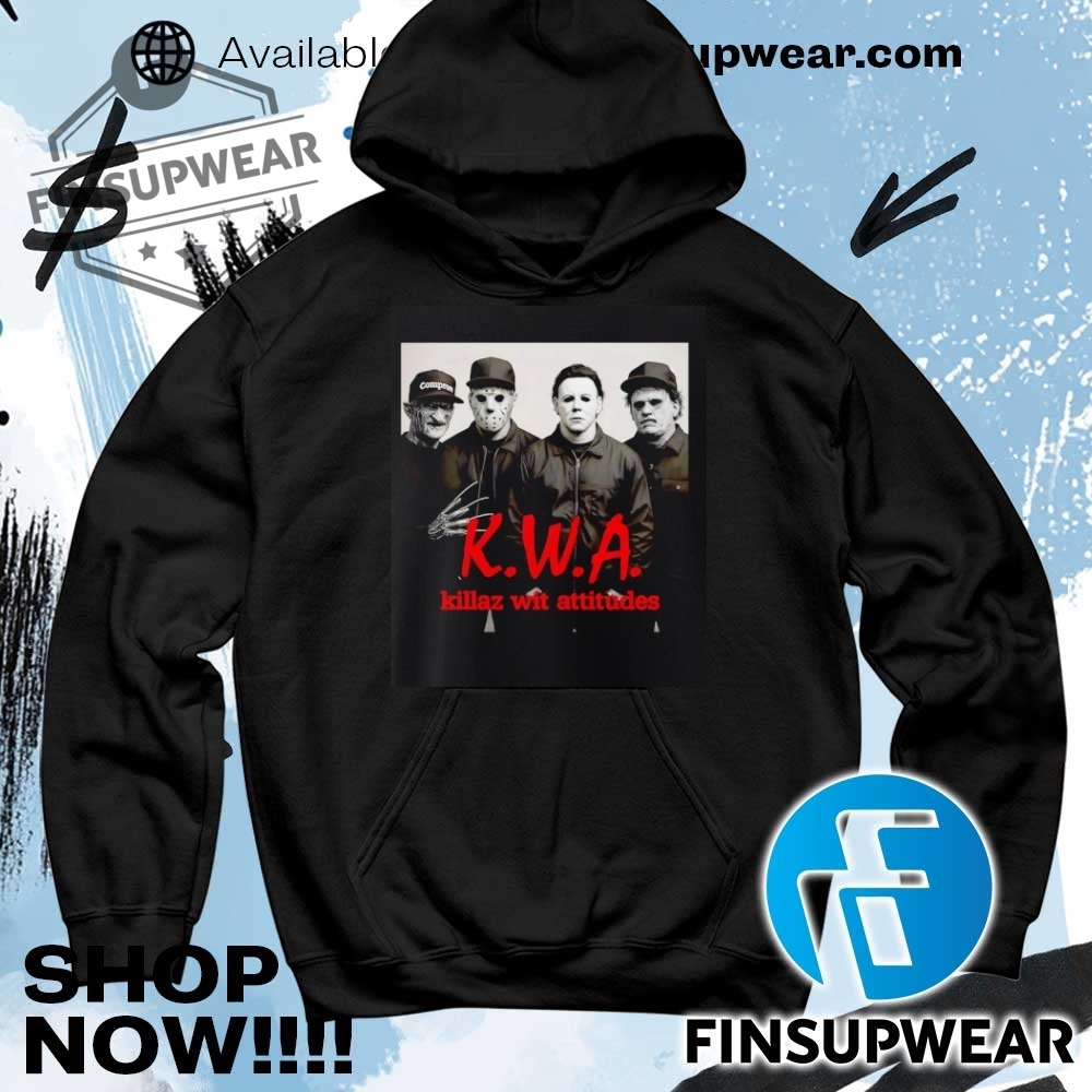 Kwa Killaz Wit Attitudes Horror Characters Shirt Hoodie Long Sleeve Crewneck 8 KWA Killaz Wit Attitudes horror characters shirt hoodie long sleeve crewneck