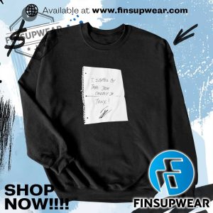I Stopped By Take Josh Conerly Jr. Thnx Shirt Hoodie Long Sleeve Crewneck finsupwear 3