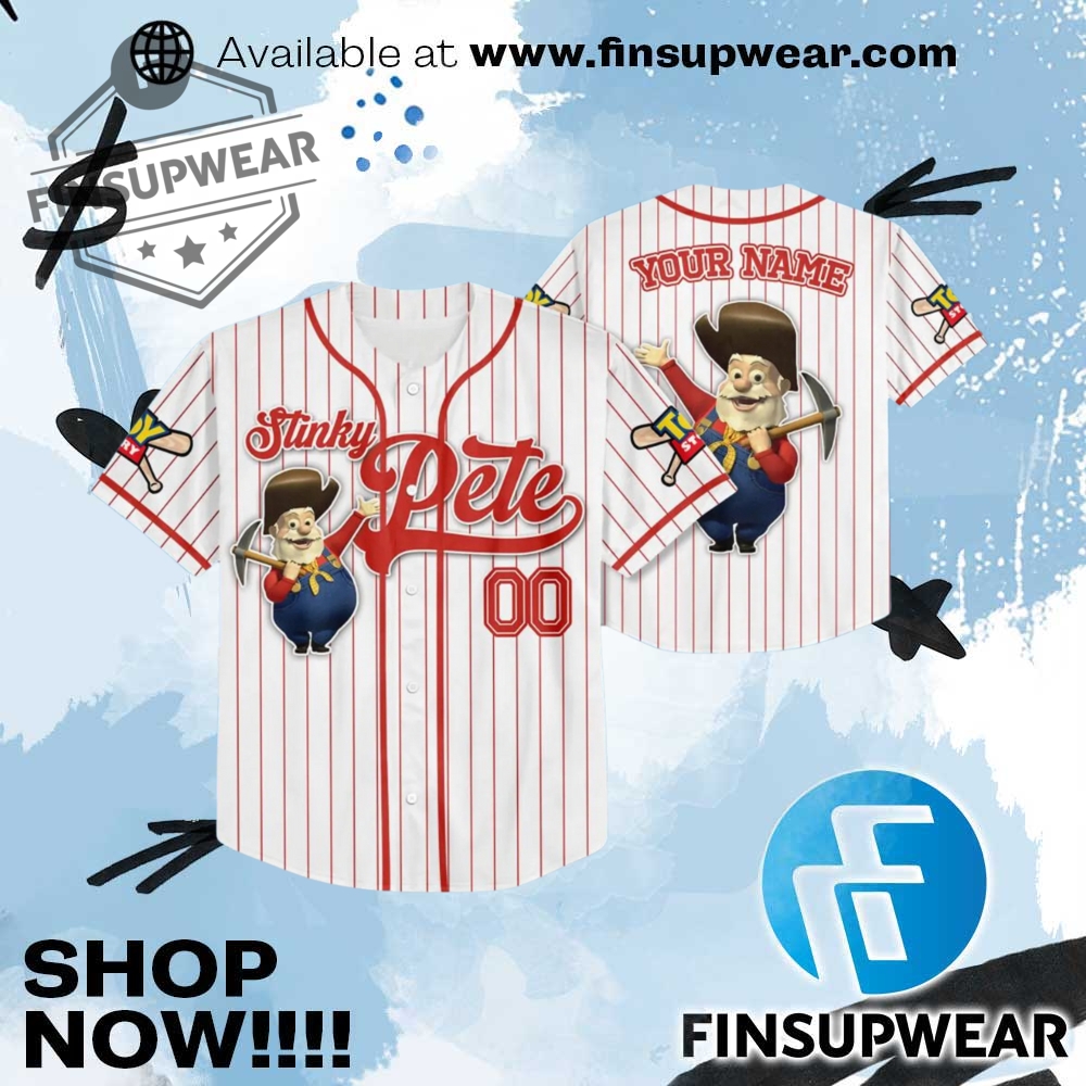 Stinky Pete Golden Days Baseball Disney Toy Story Jersey 1 Stinky Pete Golden Days Baseball Disney Toy Story Jersey