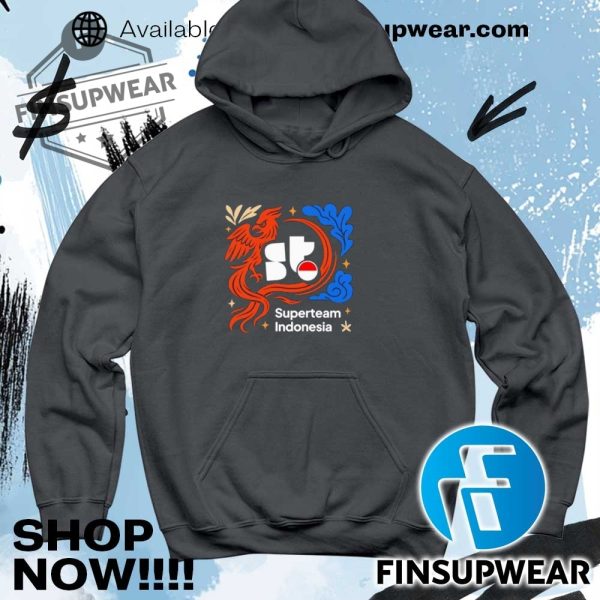 St Superteam Indonesia Shirt Hoodie Long Sleeve Crewneck finsupwear 5