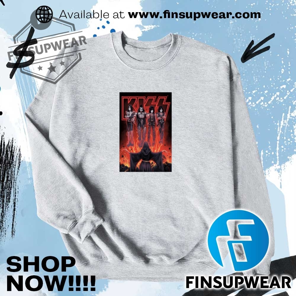 Kiss Limited Edition Conjuring Flames 2025 Poster Shirt Hoodie Sweatshirt Sweater 7 Kiss Limited Edition Conjuring Flames 2025 Poster shirt hoodie sweatshirt sweater