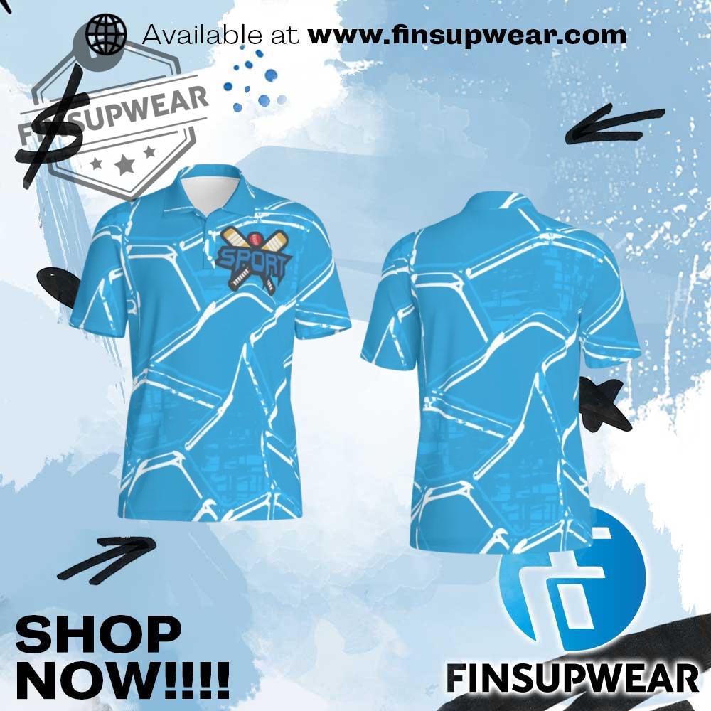 Blue Sport Polo Shirt 1 Blue Sport Polo Shirt