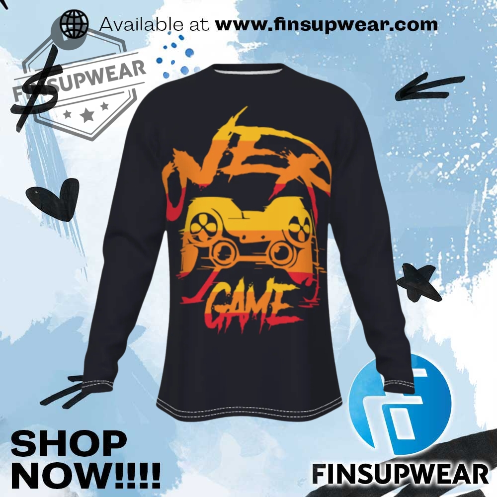 Mens Next Game Controller Print Long Sleeve Shirt 1 Mens Next Game Controller Print Long Sleeve Shirt finsupwear 1 1