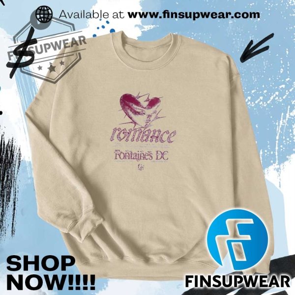 Saman Romance Ireland Fontaines Dc I Ewanna Take The Truth Without A Lens On It Shirt Crewneck finsupwear 1