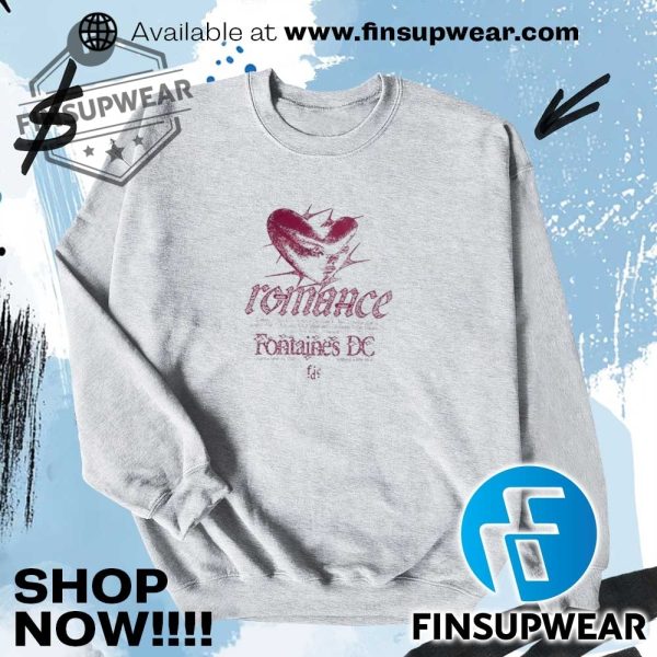 Saman Romance Ireland Fontaines Dc I Ewanna Take The Truth Without A Lens On It Shirt Crewneck finsupwear 2