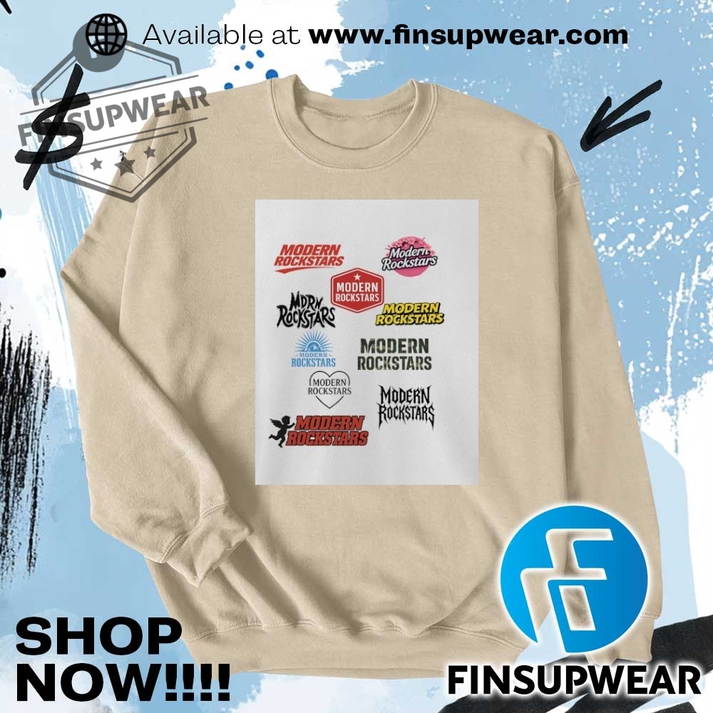 Top Trending Summer 2025: Must-Have T-Shirts, Hoodies, Sweatshirts and Sweater 22 Modern Rockstars Many Types Of Logos Shirt Hoodie Long Sleeve