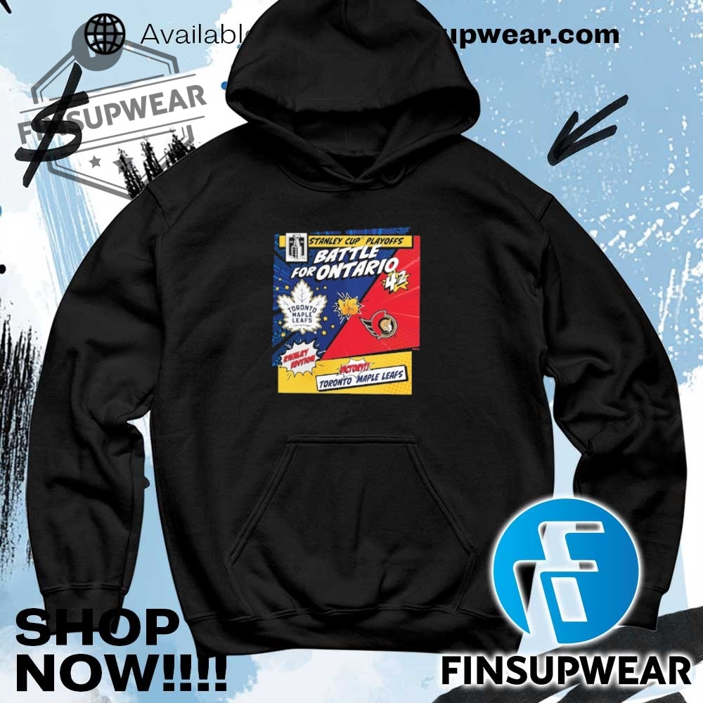 Stanley Cup Playoffs Battle For Ontario Rivalry Comic Pop Tshirts Hoodie Long Sleeve 8 Stanley Cup Playoffs Battle For Ontario Rivalry Comic Pop TShirts hoodie long sleeve