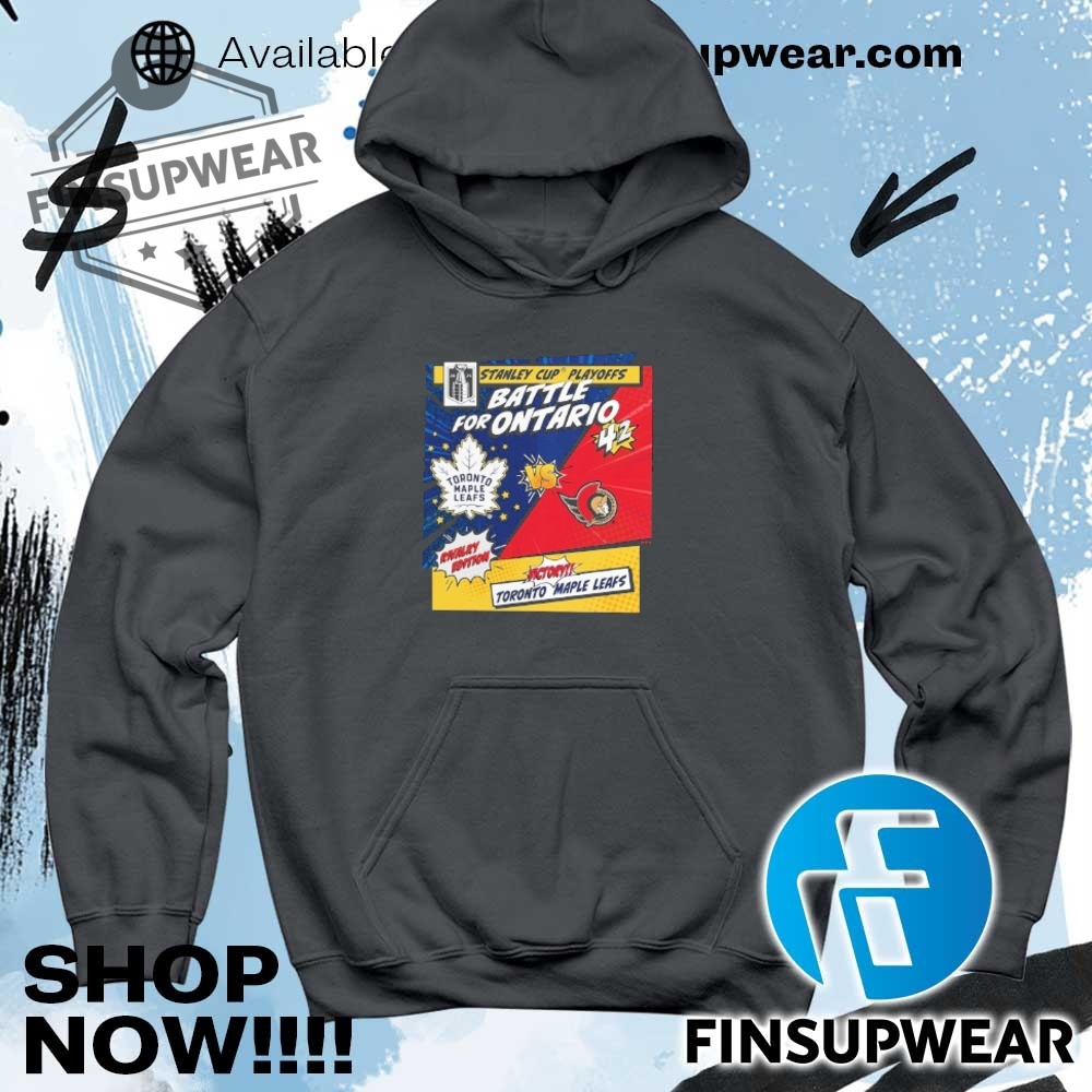 Stanley Cup Playoffs Battle For Ontario Rivalry Comic Pop Tshirts Hoodie Long Sleeve 9 Stanley Cup Playoffs Battle For Ontario Rivalry Comic Pop TShirts hoodie long sleeve